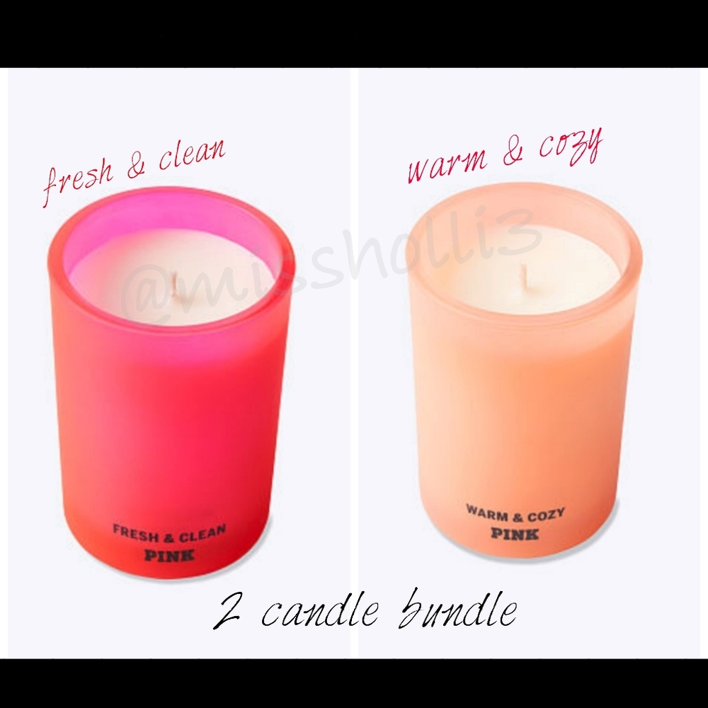 PINK VS candle bundle